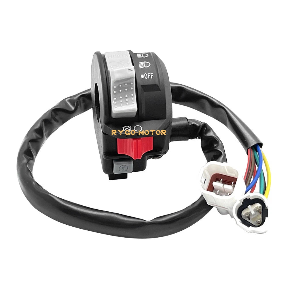 Left Handlebar Start Stop Switch Headlight for Yamaha YFZ 450 YFZ450X 2006-2008