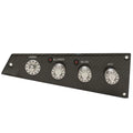 Four Winns Boat Switch Panel 025-4899 - Push-Pull Carbon Fiber