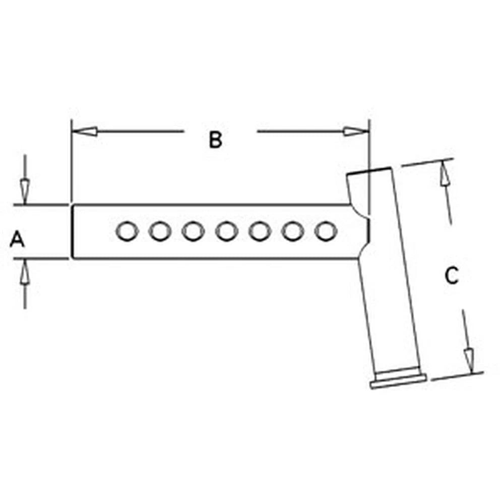 R3059 Knee Extension Fits John Deere