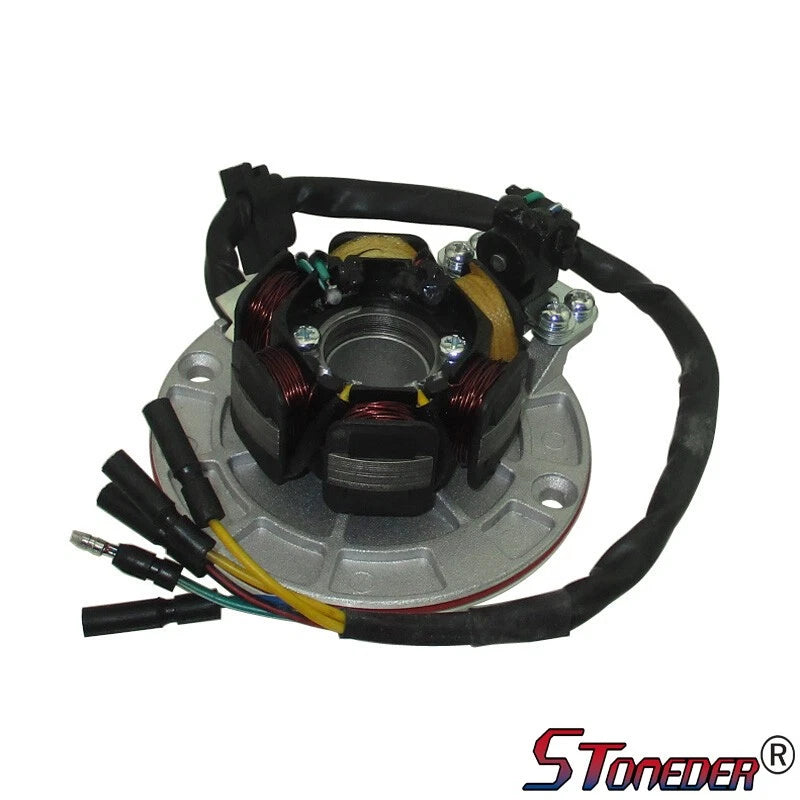 STONEDER Engine Magneto Stator with Light for YX 140cc 150cc 160cc Pit Dirt Bike