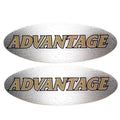 G3 Boat Raised Decals 73404750 - Advantage Logo Stickers (pair)