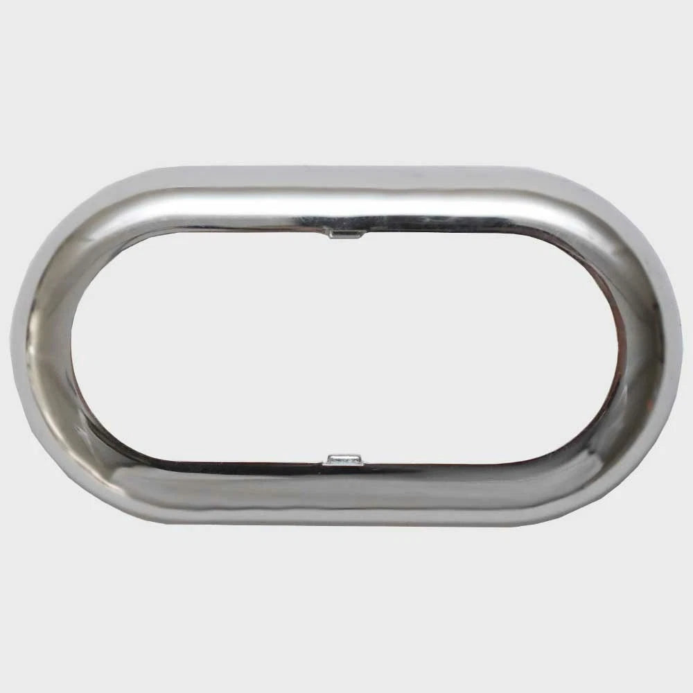 Tracker Boat Light Bezel 136969 - 2 1/2 X 1 Inch Chrome