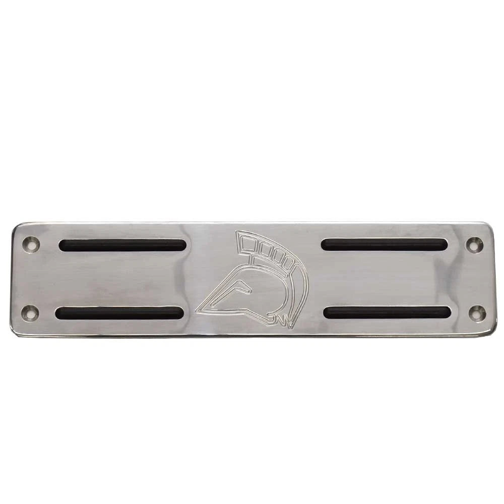 Centurion SS2 Avalanche Boat Step Pad - 12 X 3 Inch Stainless Steel