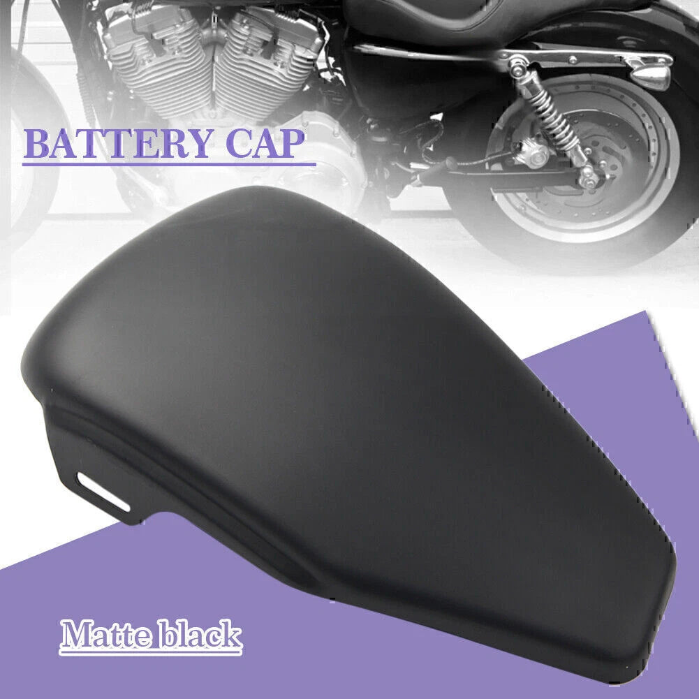 Battery Cover Left Side for Harley Sportster XL883/1200 Iron Superlow Matt Black