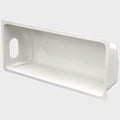 Chaparral Boat Storage Tub Bin 33.00030 - White Plastic with Cutout