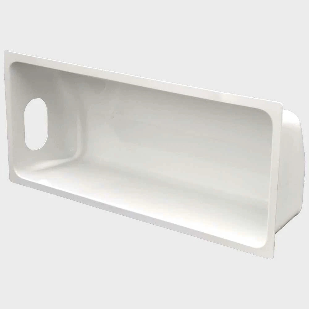 Chaparral Boat Storage Tub Bin 33.00030 - White Plastic with Cutout