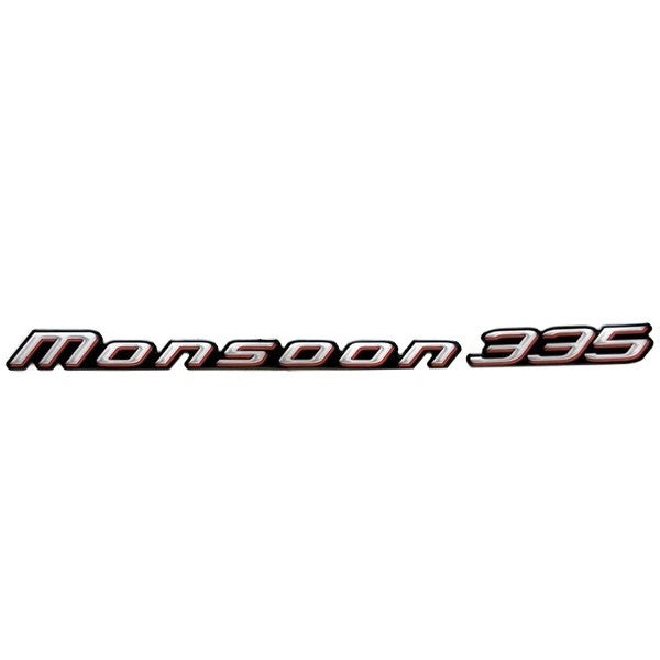 Malibu Boat Raised Decal - Monsoon 335 Sticker