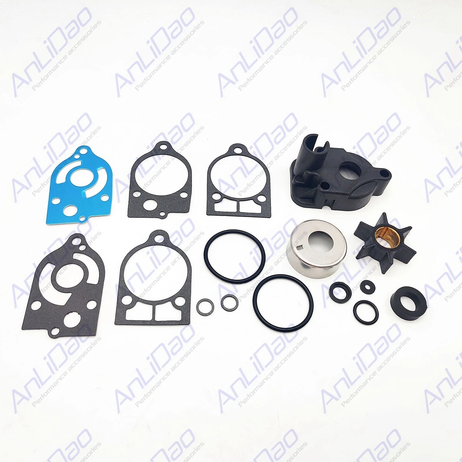 Mercury 30 35 40 50 60 70HP Outboards Water Pump Impeller Kit 46-60366A1
