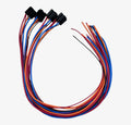Eclaya 5 Pin Cable Relay Socket Harness Connector Replacement 12V - 4 Pack