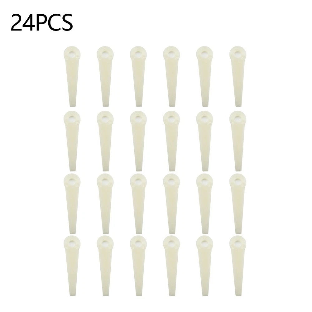 24x Plastic Cutter Blades for Stihl PolyCut 2-2 6-3 10-3 Lawnmower Trimmer Tools