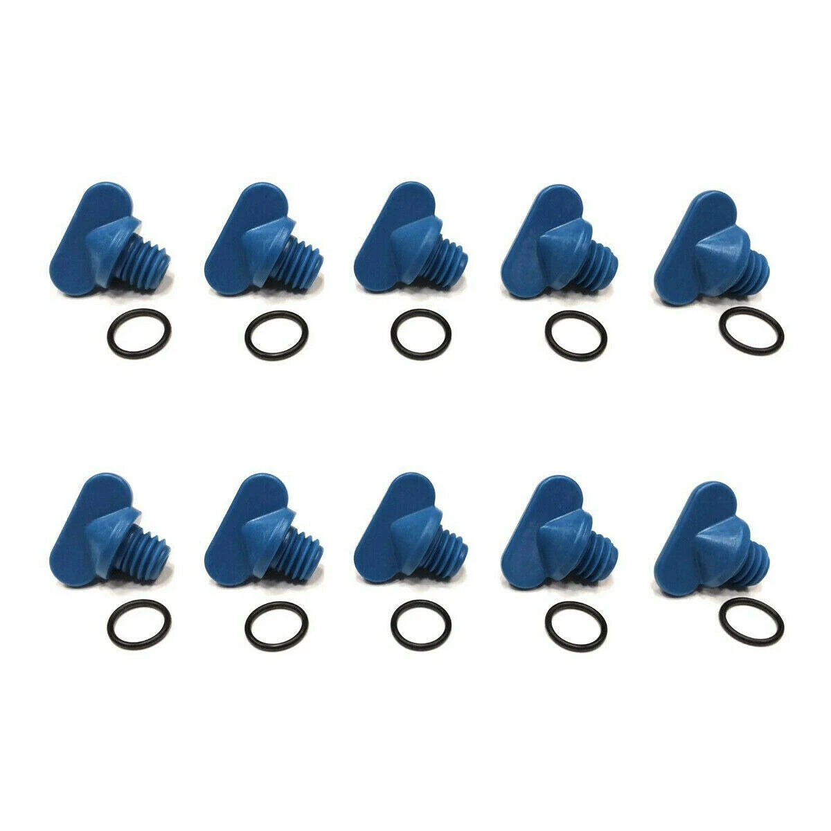 Mercruiser Manifold and Block Drain Blue Plug Kit 8M2000874 22-806608Q01 10X