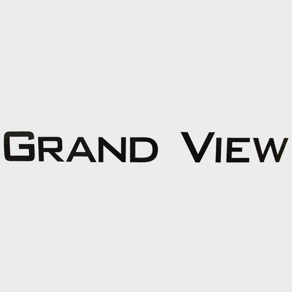 Premier Pontoon Boat Decal 30004628 - Grand View Metallic Black Sticker