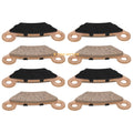 Front & Rear Brake Pads Sintered for John Deere Gator XUV 620i 850D Diesel TX