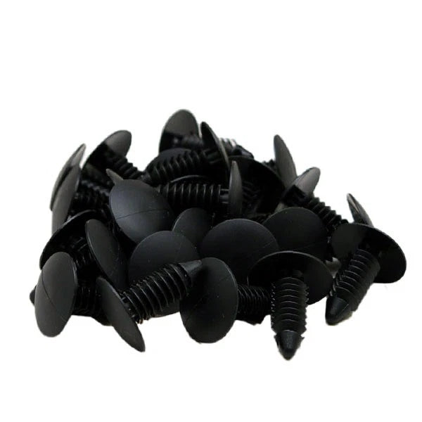 Tracker Boat Push-In Rivets 166047 - 7/8 Inch Black Nylon (set of 25)
