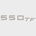 Tahoe Boat Raised Emblem Decal 182470 - 550 TF Silver Sticker