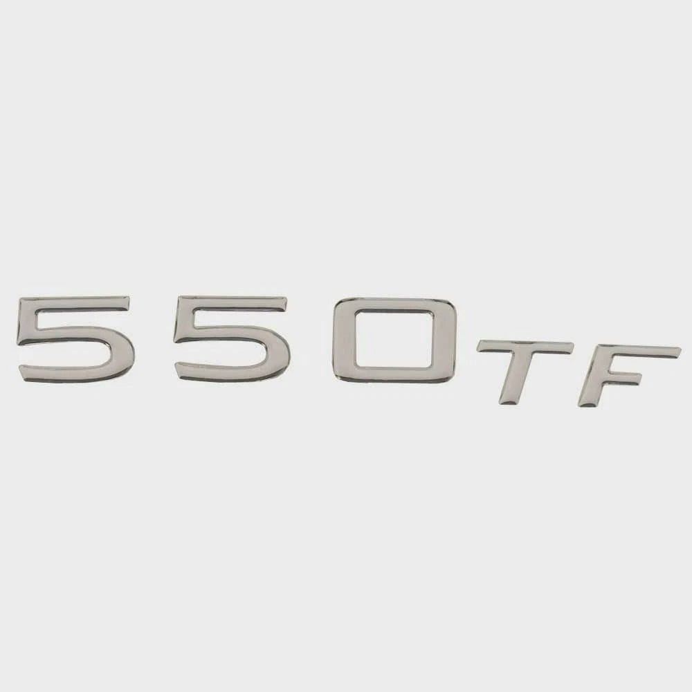 Tahoe Boat Raised Emblem Decal 182470 - 550 TF Silver Sticker
