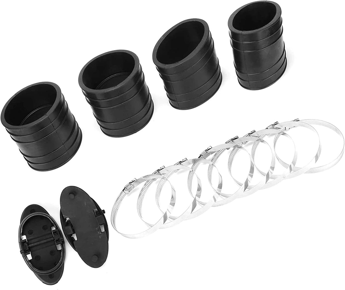 Exhaust Hose Bellows Water Flappers Kit 807166A3 Outboard Accessories Repla