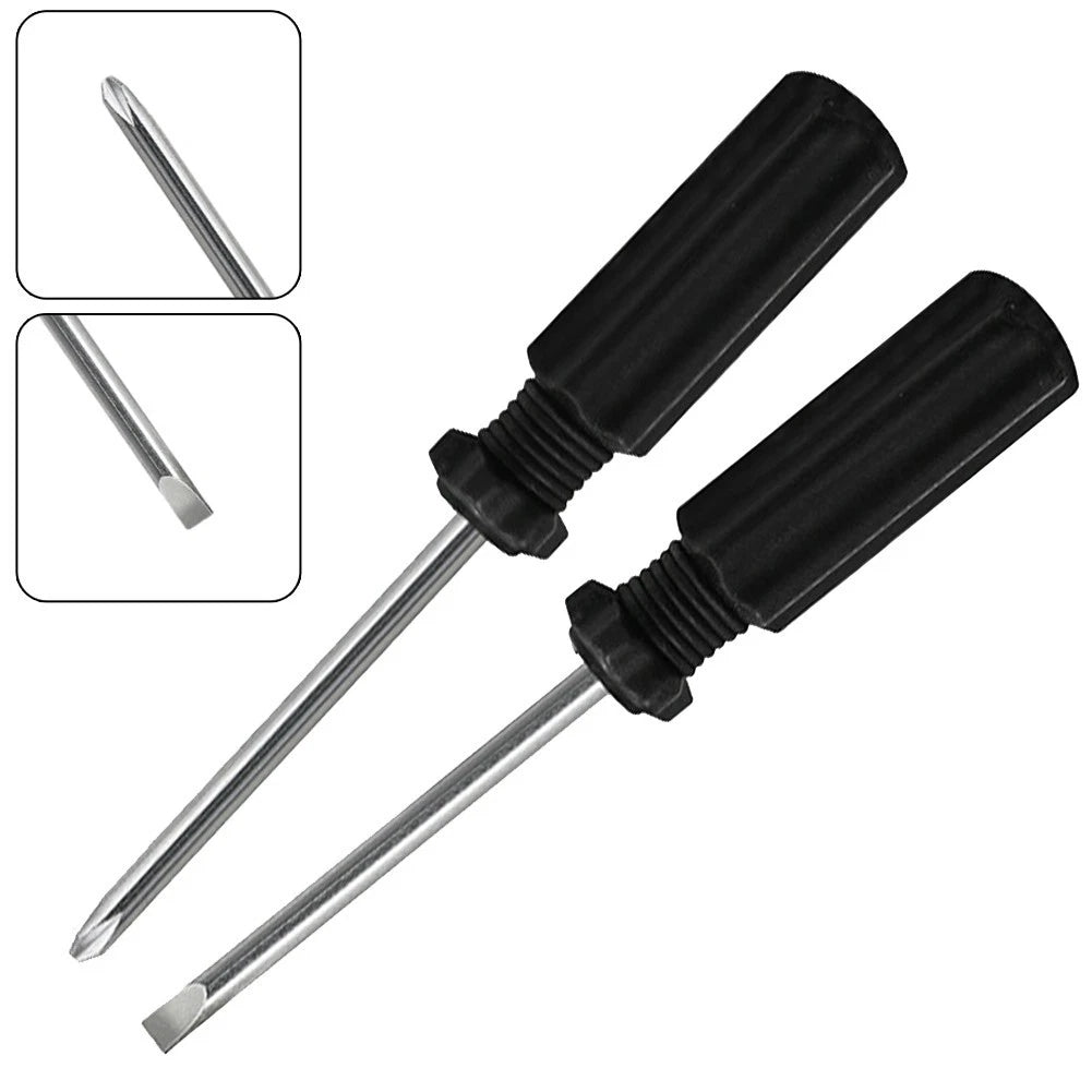 1Pc, 4.13Inch, Small Screwdriver Repair Tool, Slotted Cross Screwdrivers, 4mm