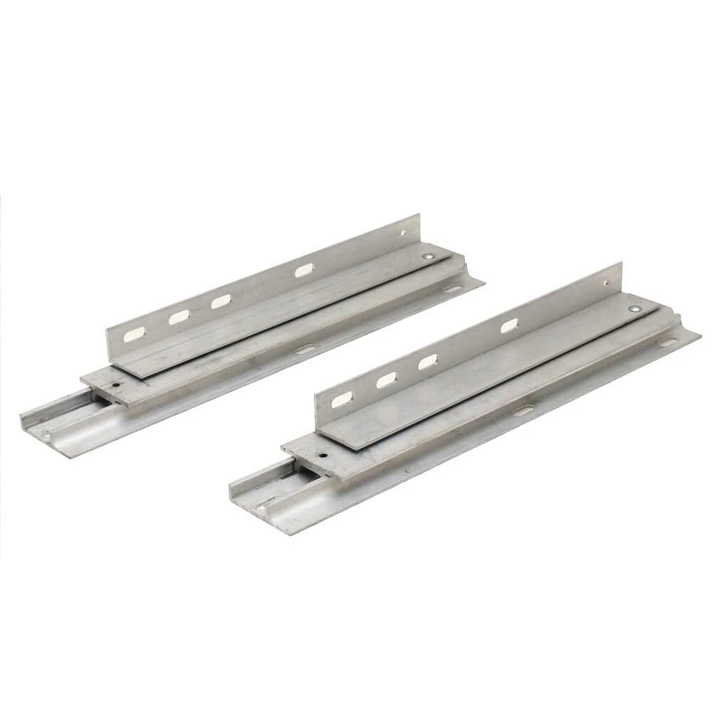 Crownline Boat Lounge Seat Slides 60775 - 15 Inch Aluminum (pair)
