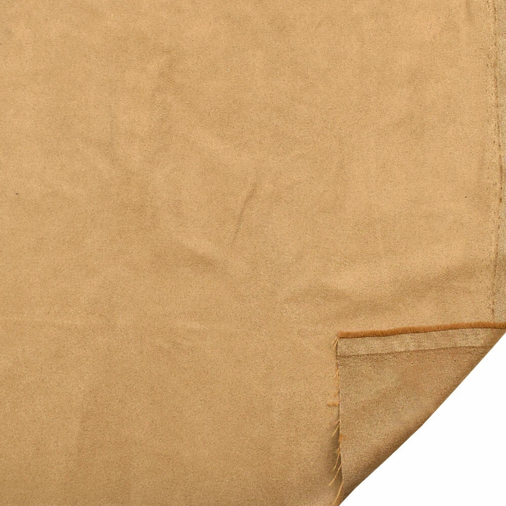 Boat Faux Suede Fabric 75000675 - Light Brown 55 Inch (YD)
