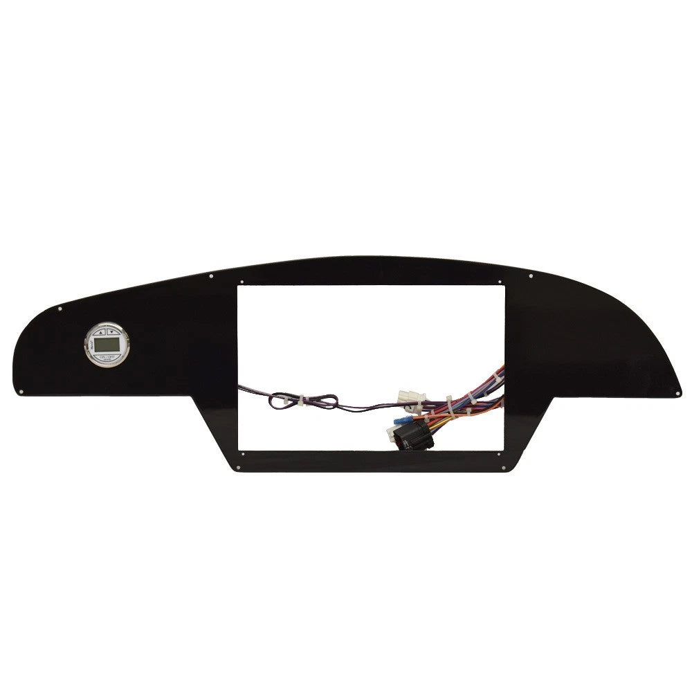 2017 Regal 3300 Boat Instrument Gauge Panel 331794 - Black Aluminum