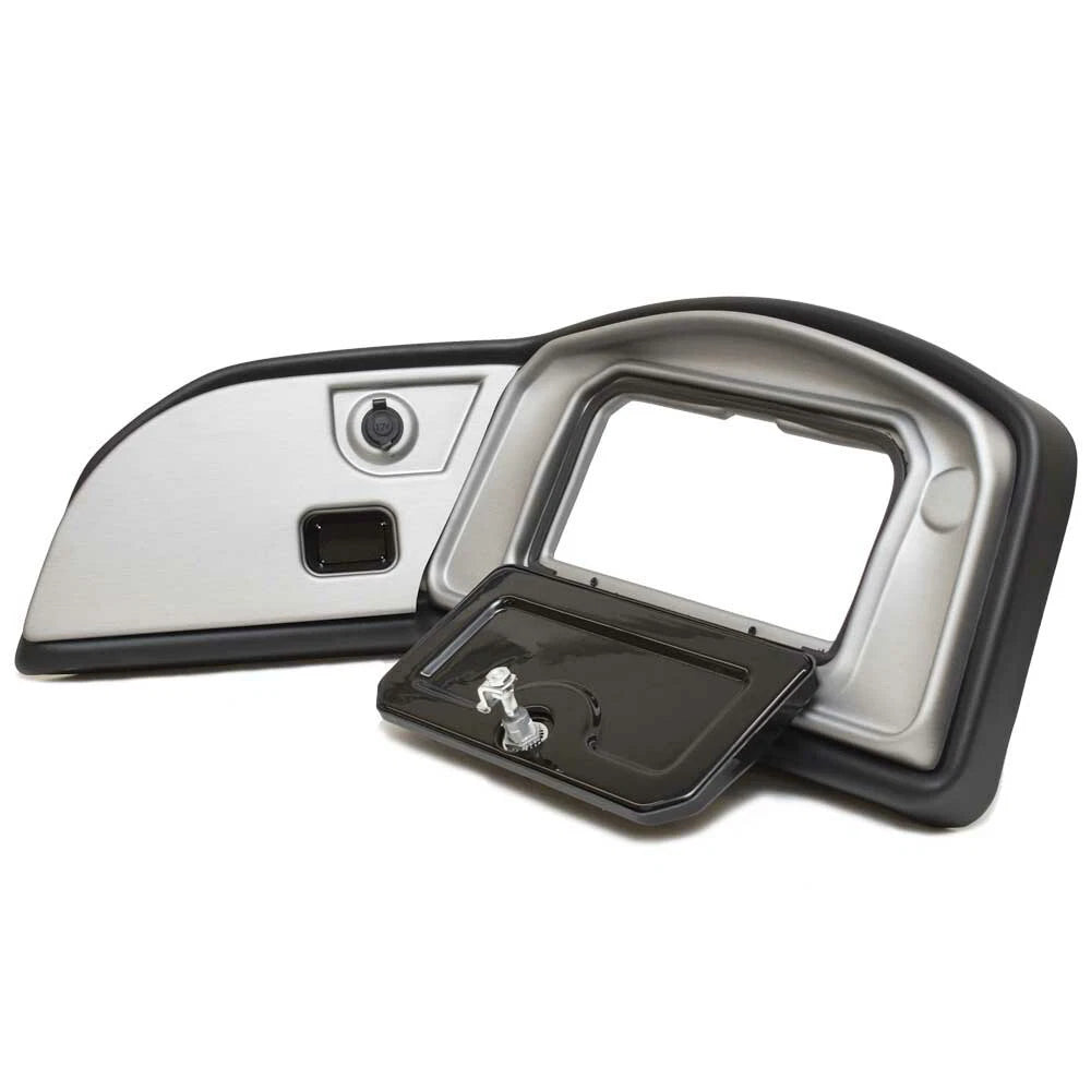 Boat Glove Box Console TR141V02421 - Gray Black Plastic