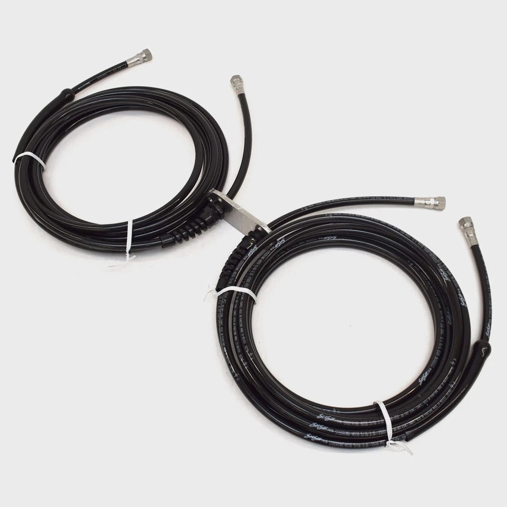 SeaStar Boat Steering Hoses HO8924 - 24 Ft with Mounting Plate (pair)