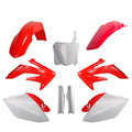 POLISPORT PLASTIC KIT + FORK GUARDS HONDA CRF250R 2008, OEM STYLE
