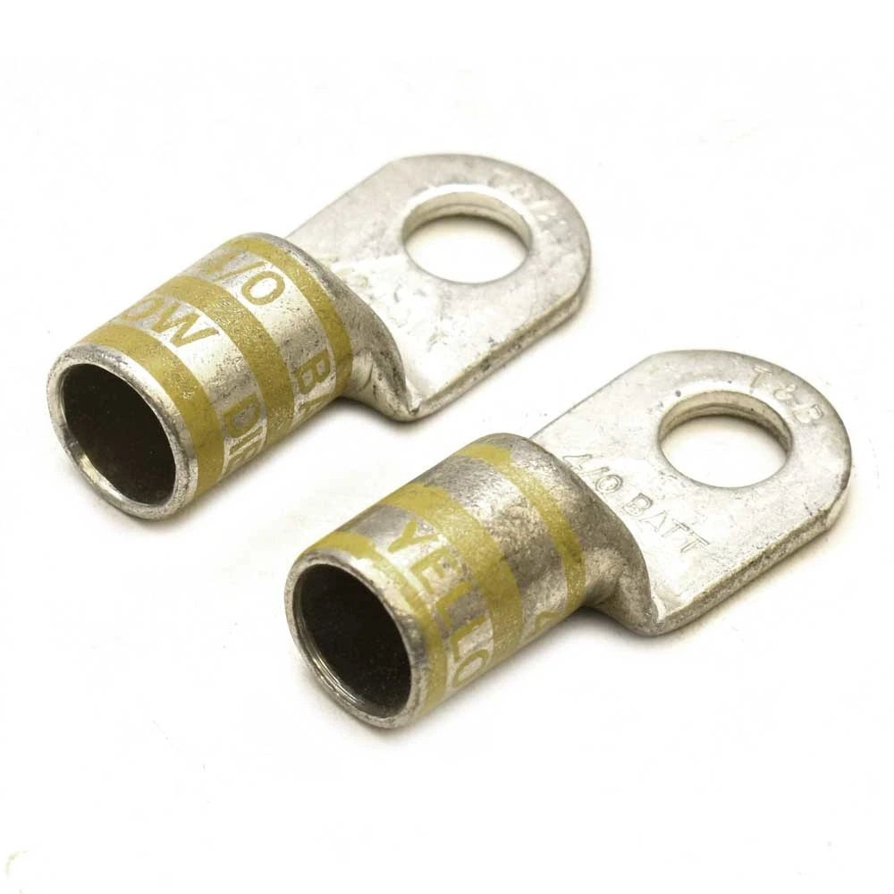 Thomas Betts Boat Battery Cable Lug - 4/0 Gauge 5/16 Inch (pair)
