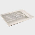 Boat Flatware Drawer Organizer W1621F - 16 X 21 Inch Off White Plastic