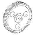 6664DB Camshaft Timing Gear Fits Case-IH Tractor Models H HV 300 +