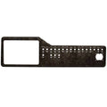 Sea Ray Boat Blank Dash Panel 2315391 - Black Faux Woodgrain Acrylic