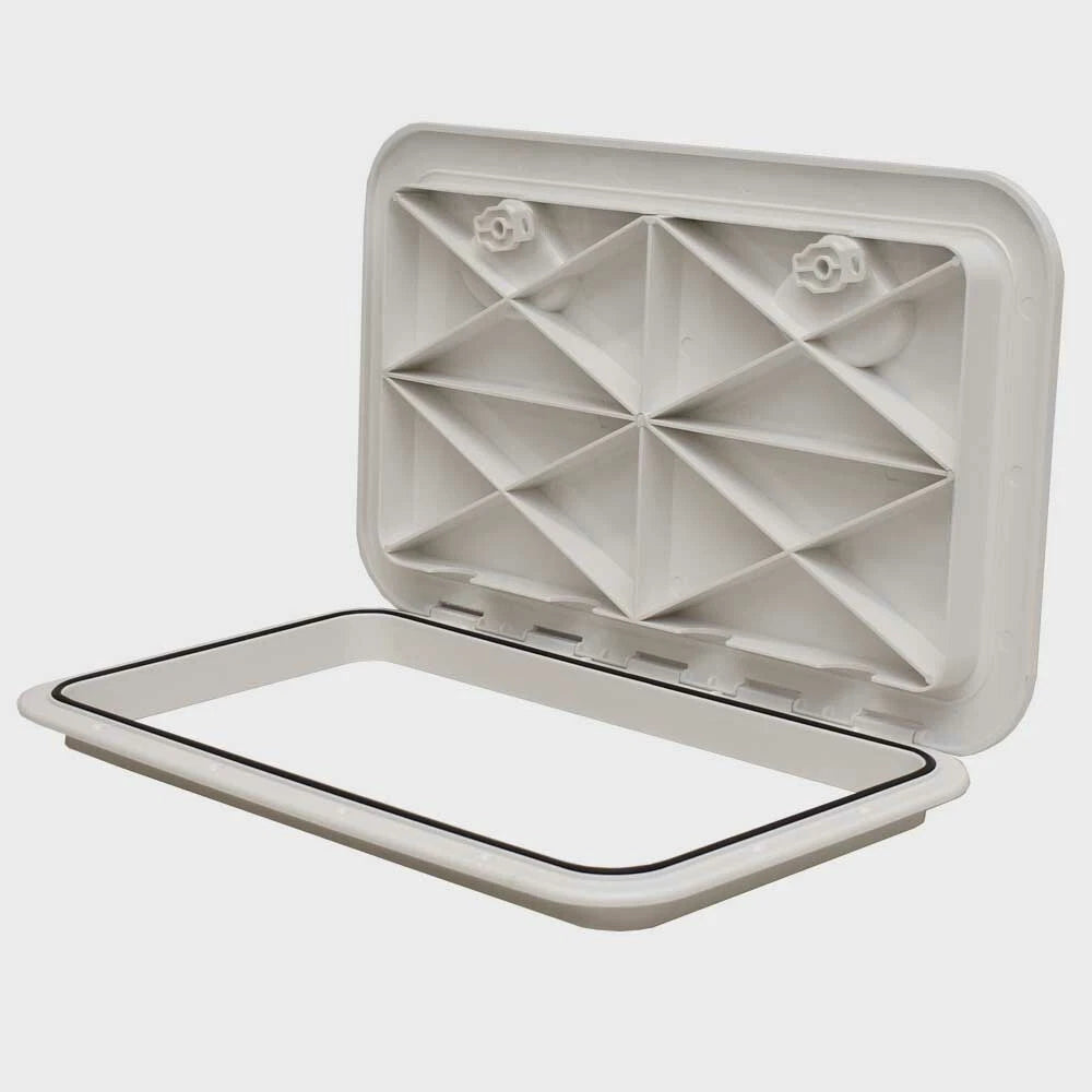 SeaFlo Boat Access Hatch 353-606-01 - 23.85 X 13.9 Inch White ABS