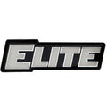 Ranger Boat Raised Decal 1948752 - Elite 4 X 1 1/4 Inch White Black