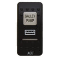 Carling Boat Rocker Switch Cover - GALLEY PUMP/ACC Actuator