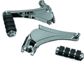 Kuryakyn Adjustable Passenger Pegs with ISO Small Pegs for Harley Touring 2010+