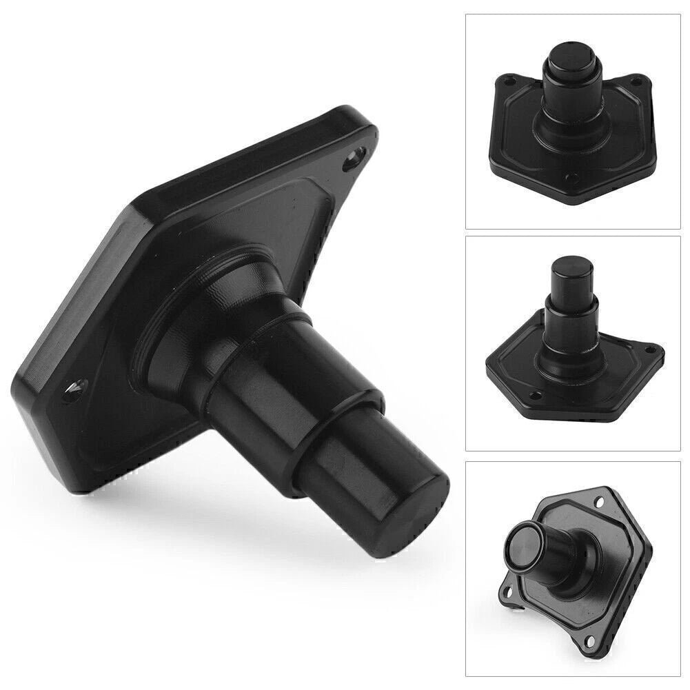 1Pcs Solenoid Cover Starter Push Button for Harley Electra Glide 1991-2017 Black