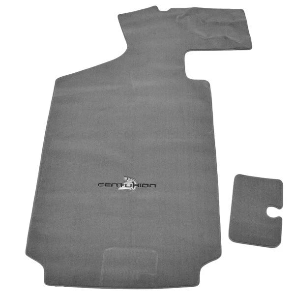 Centurion Enzo SV233 Boat Cockpit Mats - Gray Carpet with Logo (set of 2)