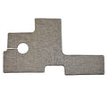 Cobalt Boat Woven Vinyl Cockpit Mat 403281 - Snap-In Beige