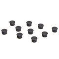 Heyco Boat Double D Hole Plug 2494 - 1/2 Inch Black Plastic (set of 10)