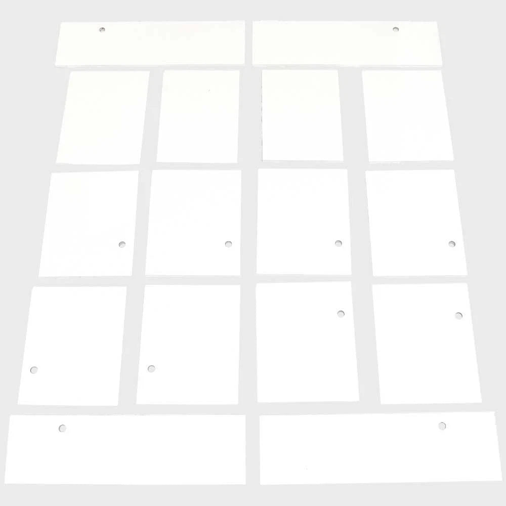 Marquis Yachts Boat Panel Kit ZE000217 - White Pressed Wood (16 PC)