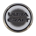 Ultracraft Boat Raised Decal 1138 - Steering Wheel 1 1/2 Inch Silver