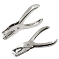 2PCS 3/6mm Handhold Single Hole Punch Metal Puncher Tools for Scrapbooking Cards