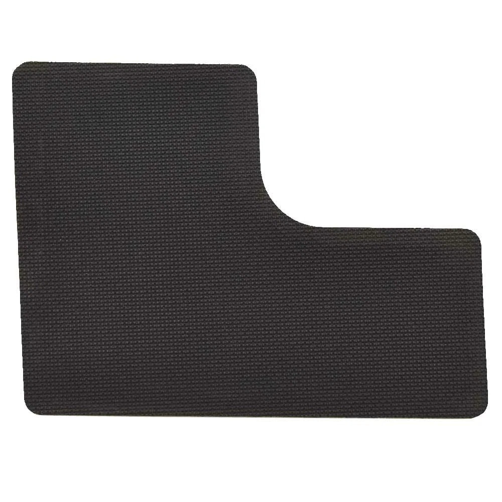 Tracker Marine Non Skid Mat TM171525 - 13 3/8 X 9 7/8 Inch Black Rubber