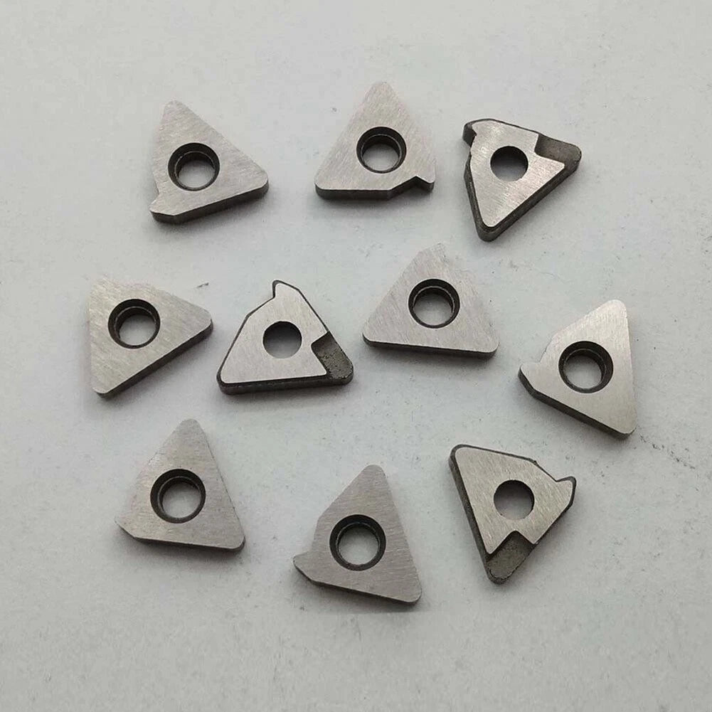 STM1603 10pcs Carbide Shims for Improved for CNC for Lathe Tool Efficiency