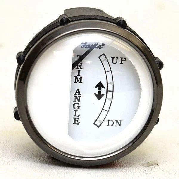 Faria Boat Trim Gauge GP4541A - White Silver 2 Inch