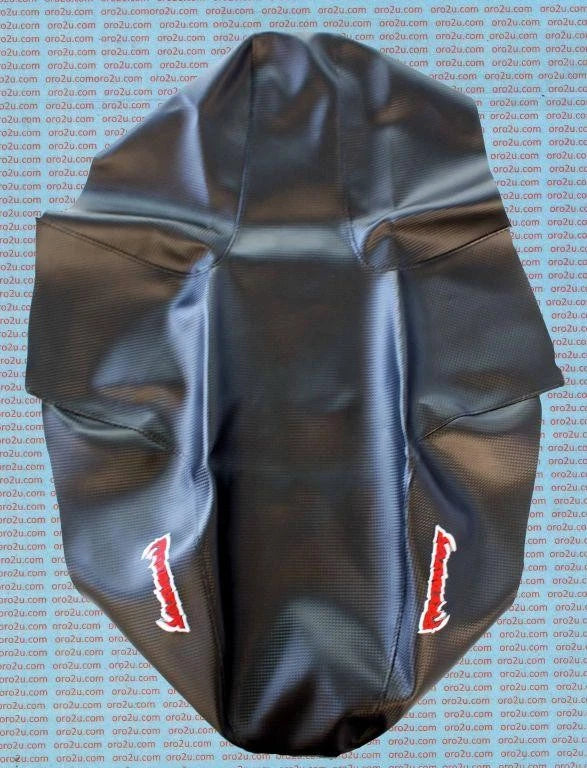 ATV BLACK CARBON SEAT COVER POLARIS PREDATOR 500 2003-2007