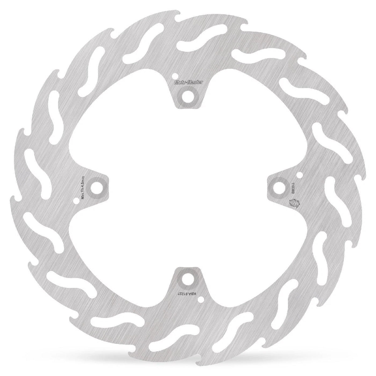 Moto Master Rear Flame Brake Disc for Ducati Hypermotard 939 SP 2016-2018