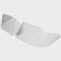 Rinker Boat Windshields - 34 Inch Clear Plexiglass (set of 2)