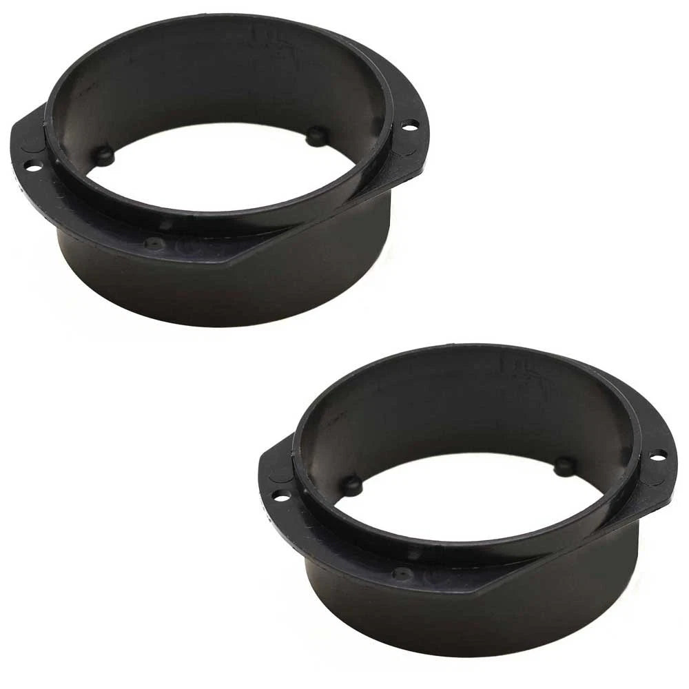 MasterCraft Boat Blower Hose Mount Flange - 3 1/8 Inch Black (pair)
